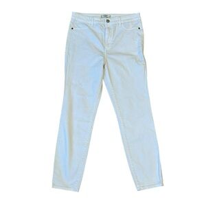 Abercrombie & Fitch Women's White Straight Leg Denim Jeans Size 8/29